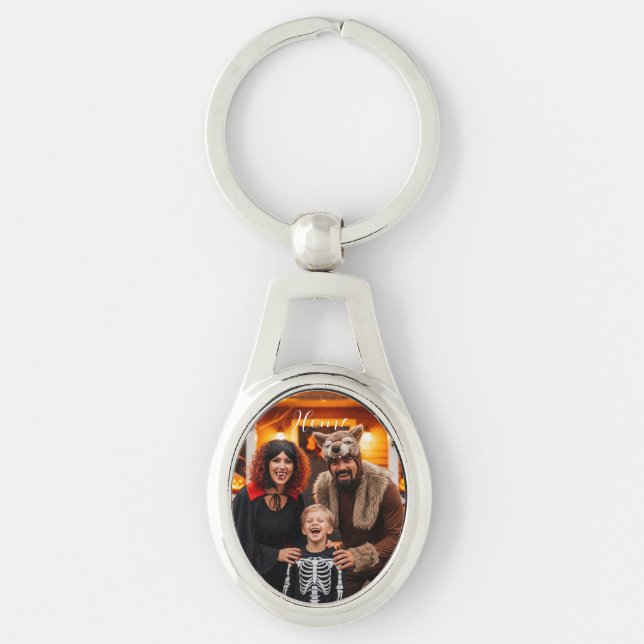 Chaveiro Custom Family Portrait Personalized (Frente)