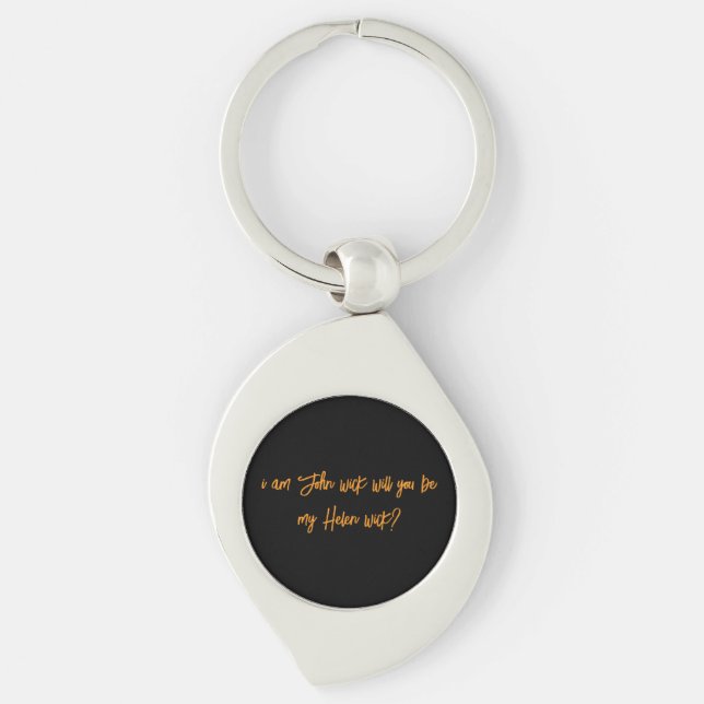 Chaveiro Custom Keychain Stylish Personalized Key Ring (Frente)