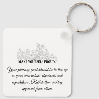 Chaveiro Custom Motivational Keychain