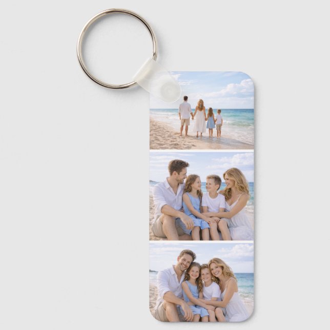 Chaveiro Custom Personalized Family Photo (Frente)