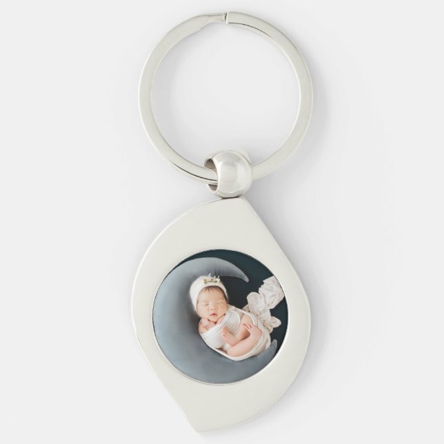 Chaveiro Custom photo keepsake precious baby (Frente)