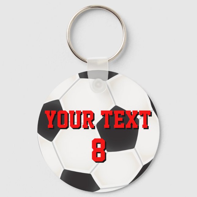 Chaveiro Custom Soccer Ball Keychain (Frente)
