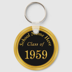 Chaveiro Customizable Class of 1959 Class Reunion Keychains