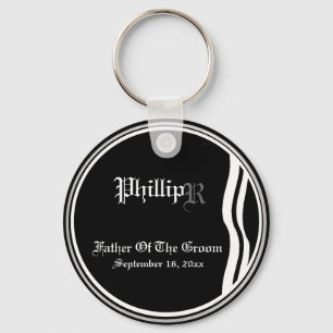 Chaveiro Customizable Father Of The Groom Keepsake Keychain