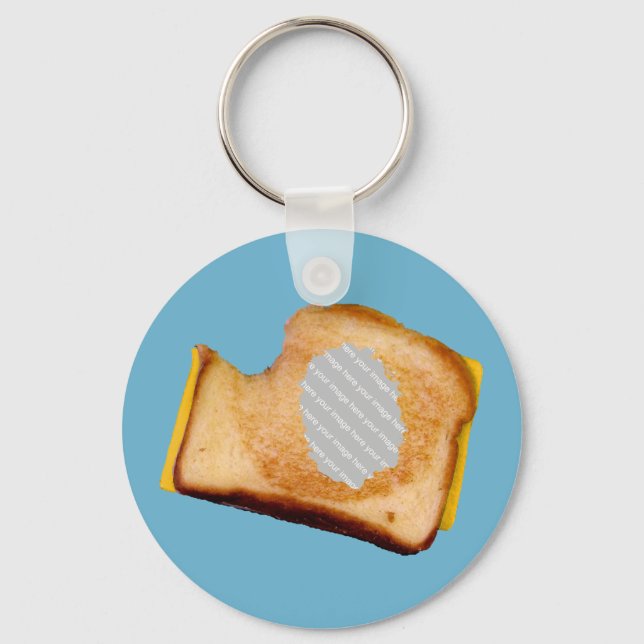 Chaveiro Customizable Grilled Cheese Sandwich (Frente)
