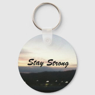 Chaveiro Customizable Stay Strong Keychain