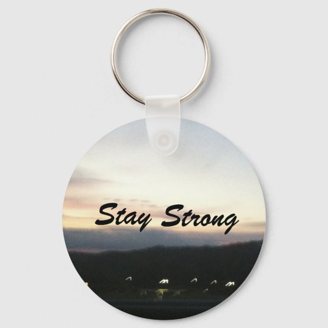 Chaveiro Customizable Stay Strong Keychain (Frente)