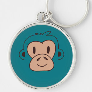 Chaveiro Cute Baby Monkey Face
