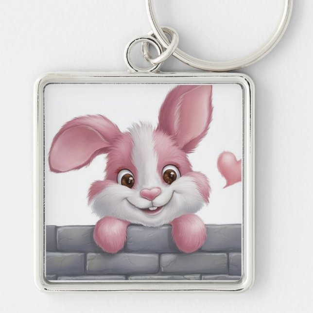 Chaveiro Cute Bunny  (Frente)