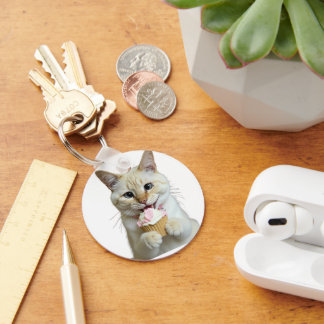 Chaveiro Cute Cats Keychain 