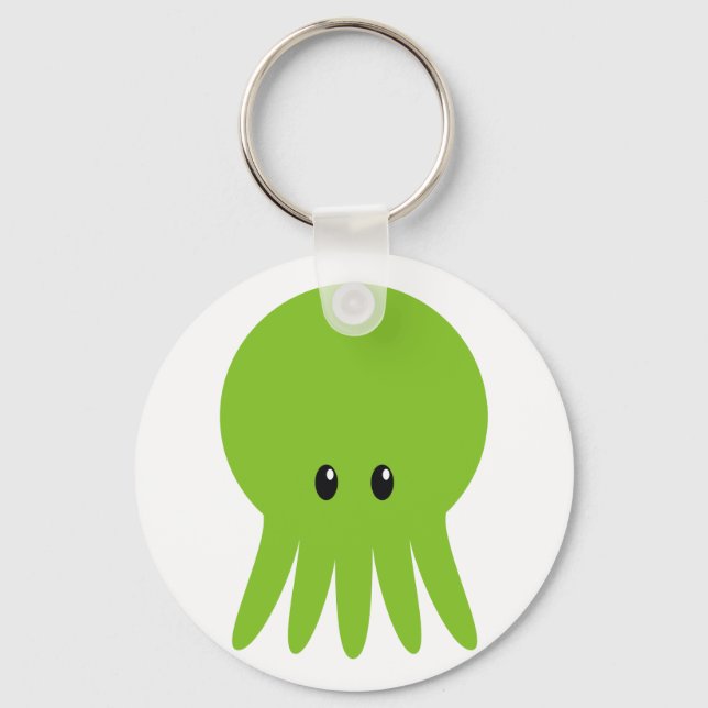 Chaveiro Cute Cthulhu (Frente)