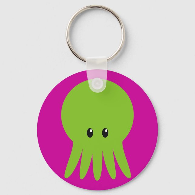 Chaveiro Cute Cthulhu (Frente)