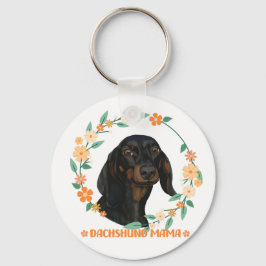 Chaveiro Cute Dachshund - Dachshund Mama