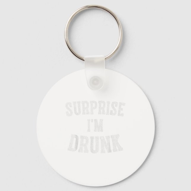 Chaveiro Cute Drinking Gift Funny Surprise Im Drunk _1  (Frente)