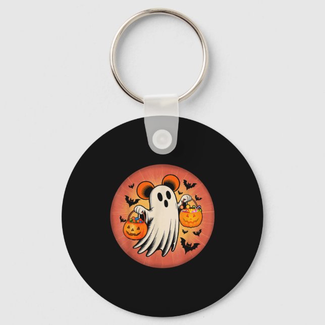 Chaveiro Cute Ghost Halloween Candy Halloween Soky Season G (Frente)