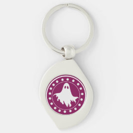 Chaveiro Cute Halloween Fantasmagórico Fantasma Laranja & B