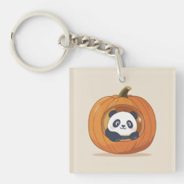 Chaveiro Cute Halloween Pumpkin Panda