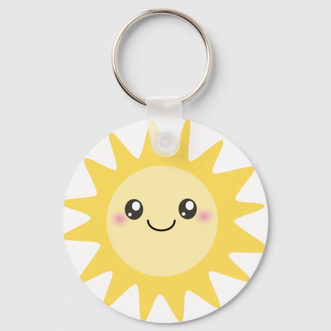 Chaveiro Cute Happy Sun (Frente)