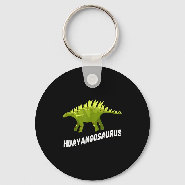Chaveiro Cute Huayangosaurus Dinosaur Design  (Frente)