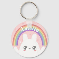 Cute Kawaii Bunny e Rainbow Personalizados