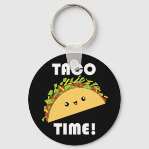 Chaveiro Cute kawaii Taco Time! keychain