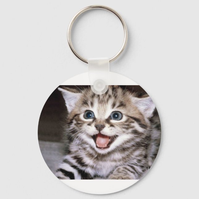 Chaveiro Cute Kitten (Frente)