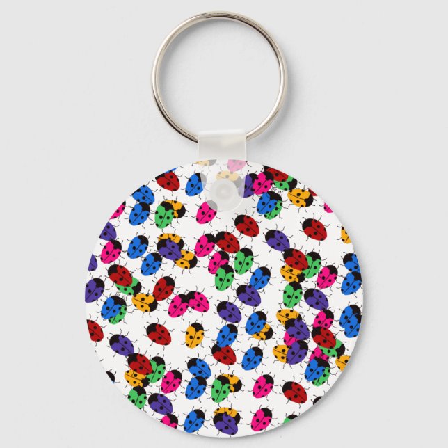 Chaveiro Cute Lady Bug Design (Frente)