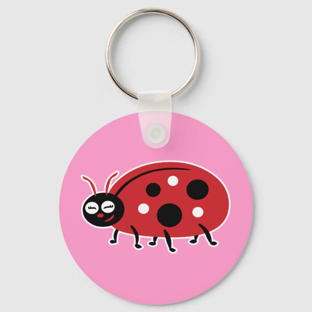 Chaveiro Cute Ladybug (Frente)