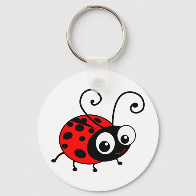 Chaveiro Cute Ladybug (Frente)