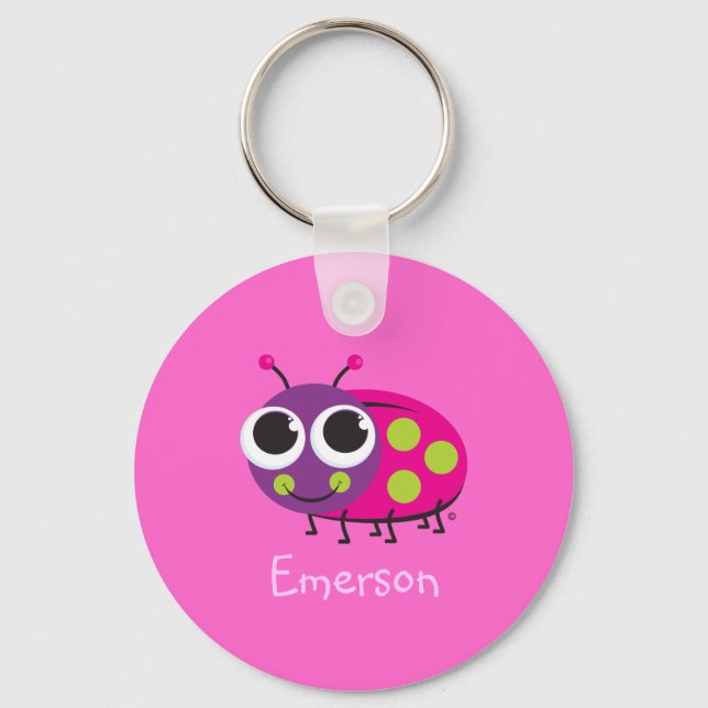 Chaveiro Cute Ladybug (Frente)