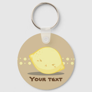 Chaveiro Cute Lemon Fruit Keychain