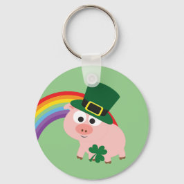 Chaveiro Cute Leprechaun Pig