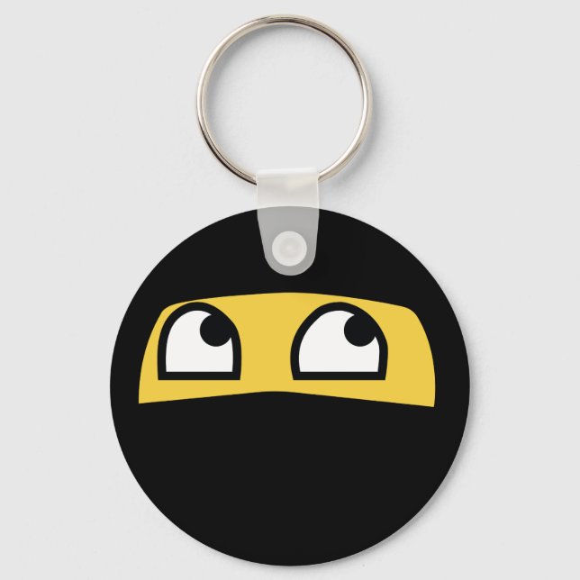 Chaveiro Cute lil' ninja emoji (Frente)