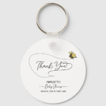 Chaveiro Cute Little Bee Baby Shower