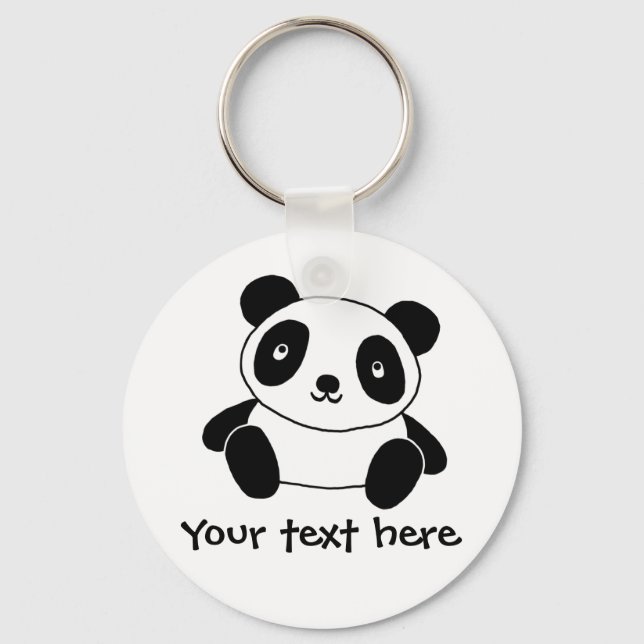 Chaveiro Cute Panda (Frente)
