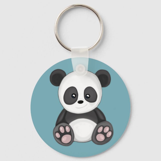 Chaveiro Cute Panda (Frente)