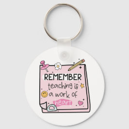 Chaveiro Cute Personalised Teacher 