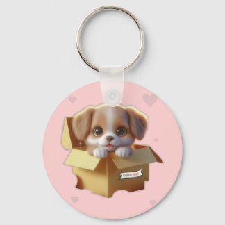 Chaveiro Cute Puppy Keychain | Kawaii Dog Gift