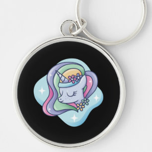 Chaveiro Cute Rainbow Unicorny