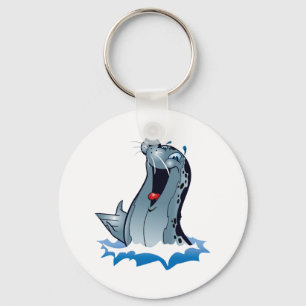 Chaveiro Cute Seal Cartoon