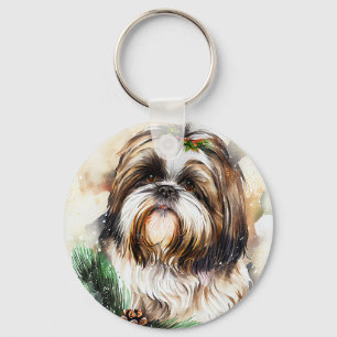 Chaveiro Cute Shih Tzu