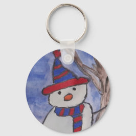 Chaveiro Cute Snowman