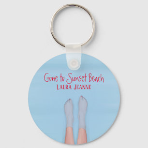 Chaveiro Cute Summer Beach Lake Ocean Whimsic