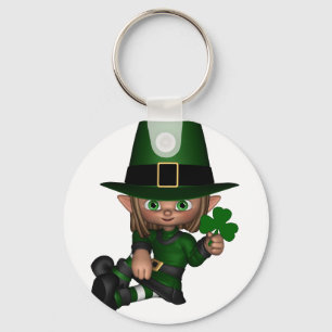 Chaveiro Cute Toon Irish Leprechaun - 1