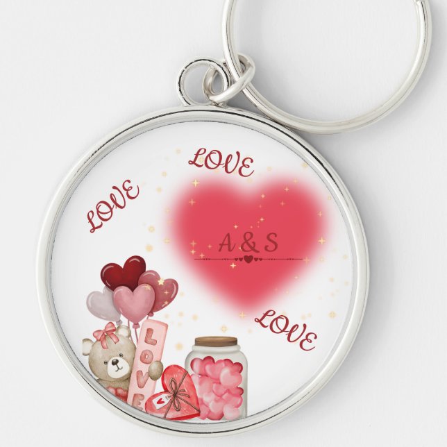 Chaveiro Cute Valentine Keychain (Frente)