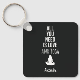 Chaveiro Cute Yoga Gifts For Yogi Lover Personalized