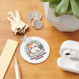 Chaveiro Cutensidade Acreditável Nyan - Gato Kawaii Cute