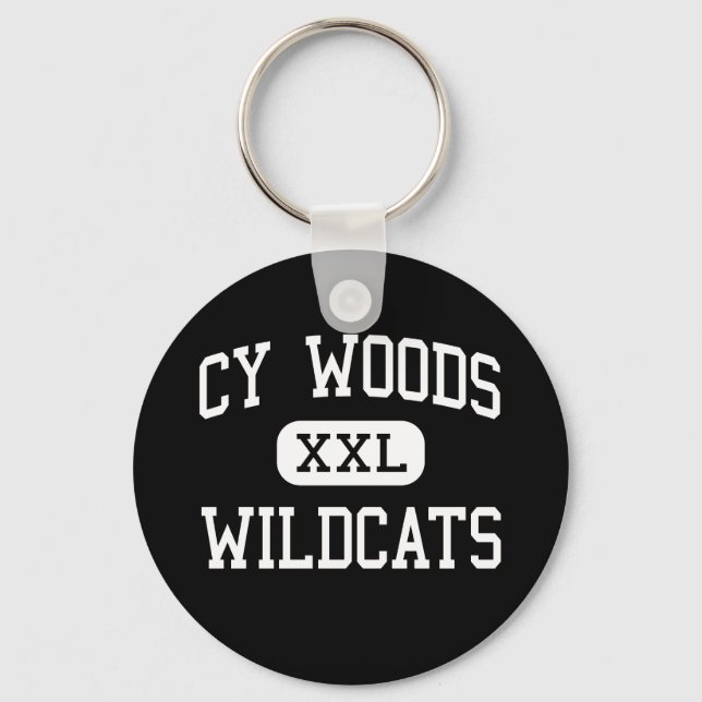 Chaveiro Cy Woods - Wildcats - Segundo grau - Cypress Texas (Frente)