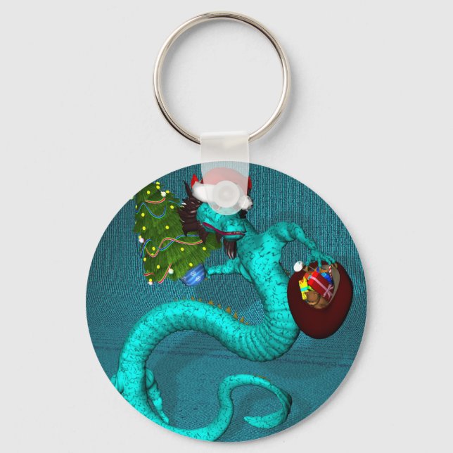 Chaveiro Cyan Dragon (Frente)