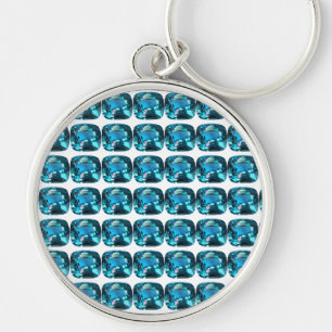 Chaveiro Cyan Sky Blue